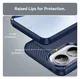 Xiaomi Poco F7 Hoesje Geborsteld TPU Flexibele Back Cover Blauw afbeelding 7