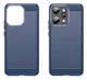 Oppo Reno 14 Pro Hoesje Geborsteld TPU Flexibele Back Cover Blauw afbeelding 2