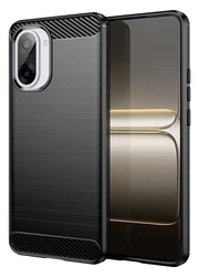 OnePlus Nord CE 5 Hoesje Geborsteld TPU Flexibele Back Cover Zwart afbeelding