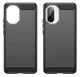 OnePlus Nord CE 5 Hoesje Geborsteld TPU Flexibele Back Cover Zwart afbeelding 2