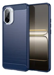 OnePlus Nord CE 5 Hoesje Geborsteld TPU Flexibele Back Cover Blauw afbeelding