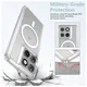 Motorola Edge 60 Hoesje Hard Back Cover met MagSafe Transparant afbeelding 4