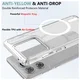 Motorola Edge 60 Pro Hoesje Hard Back Cover met MagSafe Transparant afbeelding 5