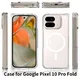 Google Pixel 10 Pro Fold Hoesje MagSafe Hard Back Cover PixelSnap Transparant afbeelding 7