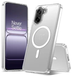 OnePlus Nord CE 5 Hoesje Hard Back Cover met MagSafe Transparant afbeelding