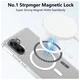 OnePlus Nord CE 5 Hoesje Hard Back Cover met MagSafe Transparant afbeelding 2
