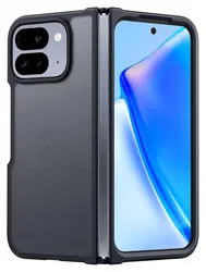 Google Pixel 10 Pro Fold Hoesje Back Cover Matte Zwart afbeelding