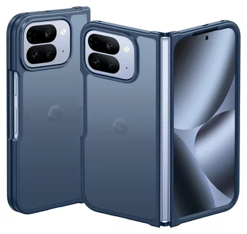 Google Pixel 10 Pro Fold Hoesje Back Cover Matte Blauw