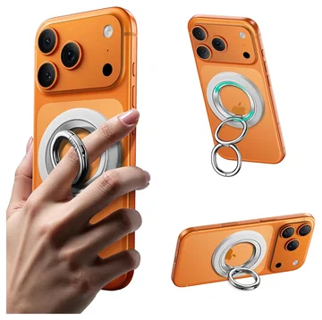 ESR HaloLock Phone Grip Stand 360 MagSafe Ring Houder Standaard Wit