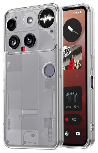Nothing Phone (3) Hoesje Dun TPU Back Cover Transparant afbeelding 1