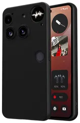 Nothing Phone (3) Hoesje Dun TPU Back Cover Matte Zwart afbeelding