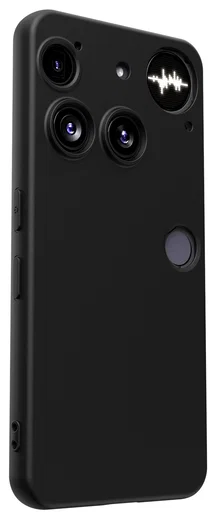 Nothing Phone (3) Hoesje Dun TPU Back Cover Matte Zwart afbeelding 7