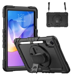 Xiaomi Redmi Pad 2 Hoes met Screen Protector en Handriem Zwart afbeelding