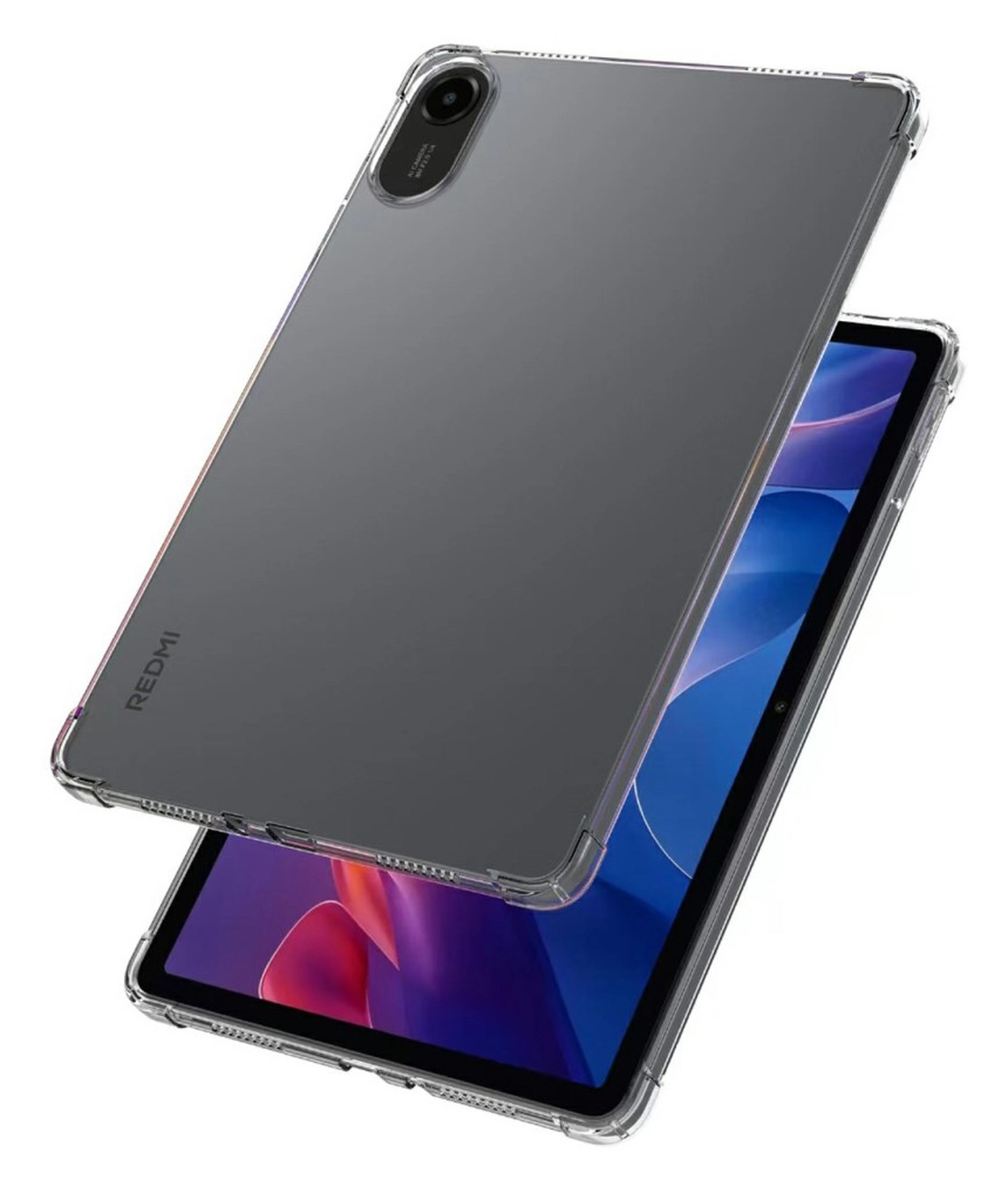 Xiaomi Redmi Pad 2 Hoes Schokbestendige TPU Back Cover Transparant afbeelding 2