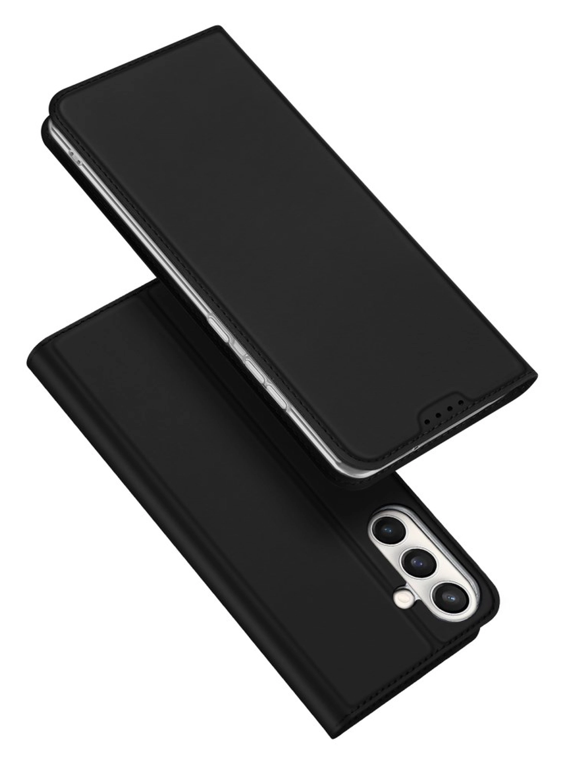 Dux Ducis Skin Pro Samsung Galaxy S25 FE Hoesje Portemonnee Book Case Zwart afbeelding 4