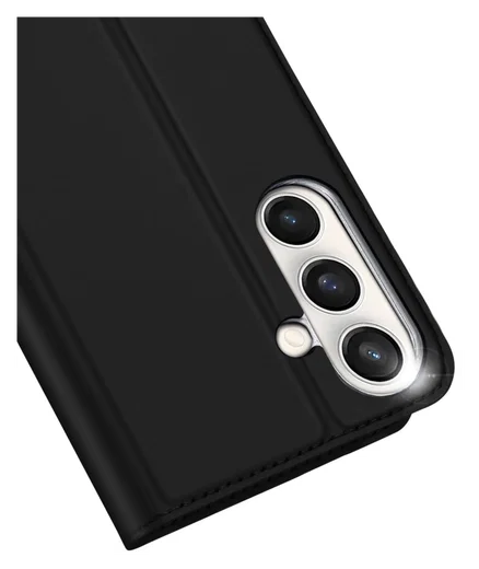 Dux Ducis Skin Pro Samsung Galaxy S25 FE Hoesje Portemonnee Book Case Zwart afbeelding 5