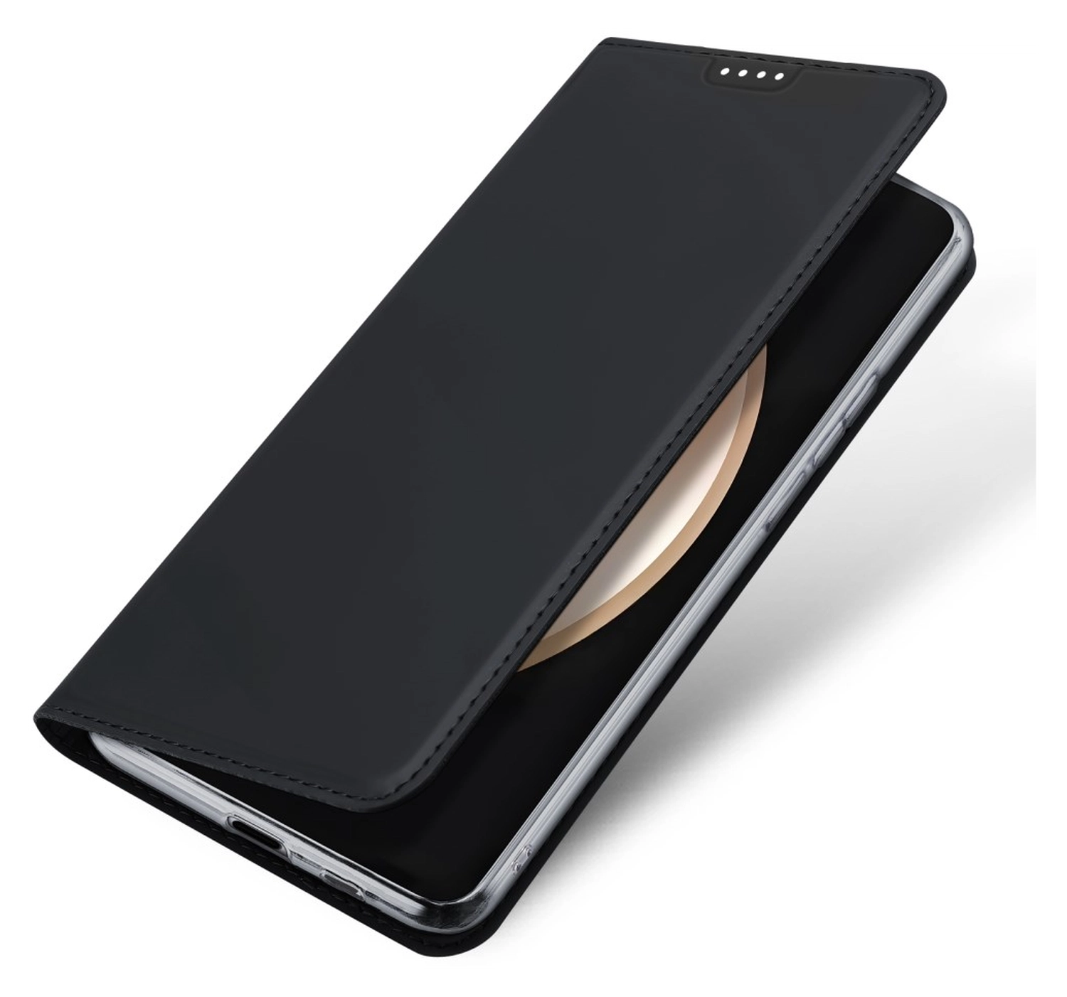 Dux Ducis Skin Pro Samsung Galaxy S25 FE Hoesje Portemonnee Book Case Zwart afbeelding 1