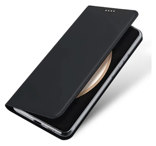 Dux Ducis Skin Pro Samsung Galaxy S25 FE Hoesje Portemonnee Book Case Zwart afbeelding 1