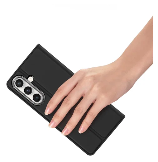 Dux Ducis Skin Pro Samsung Galaxy S25 FE Hoesje Portemonnee Book Case Zwart afbeelding 7