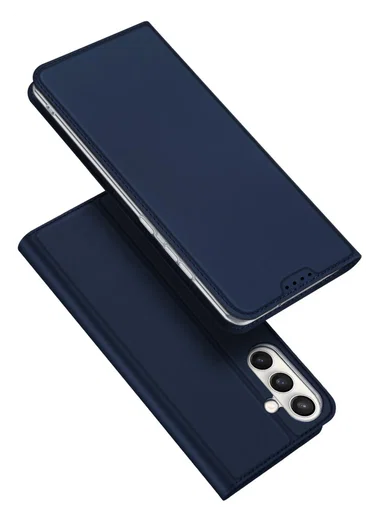 Dux Ducis Skin Pro Samsung Galaxy S25 FE Hoesje Portemonnee Book Case Blauw afbeelding 4