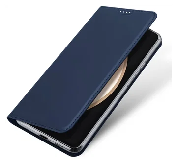 Dux Ducis Skin Pro Samsung Galaxy S25 FE Hoesje Portemonnee Book Case Blauw
