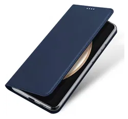 Dux Ducis Skin Pro Samsung Galaxy S25 FE Hoesje Portemonnee Book Case Blauw afbeelding