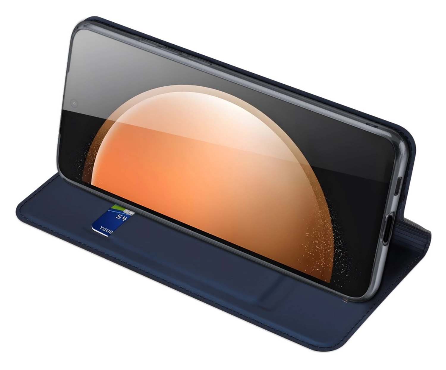 Dux Ducis Skin Pro Samsung Galaxy S25 FE Hoesje Portemonnee Book Case Blauw afbeelding 6