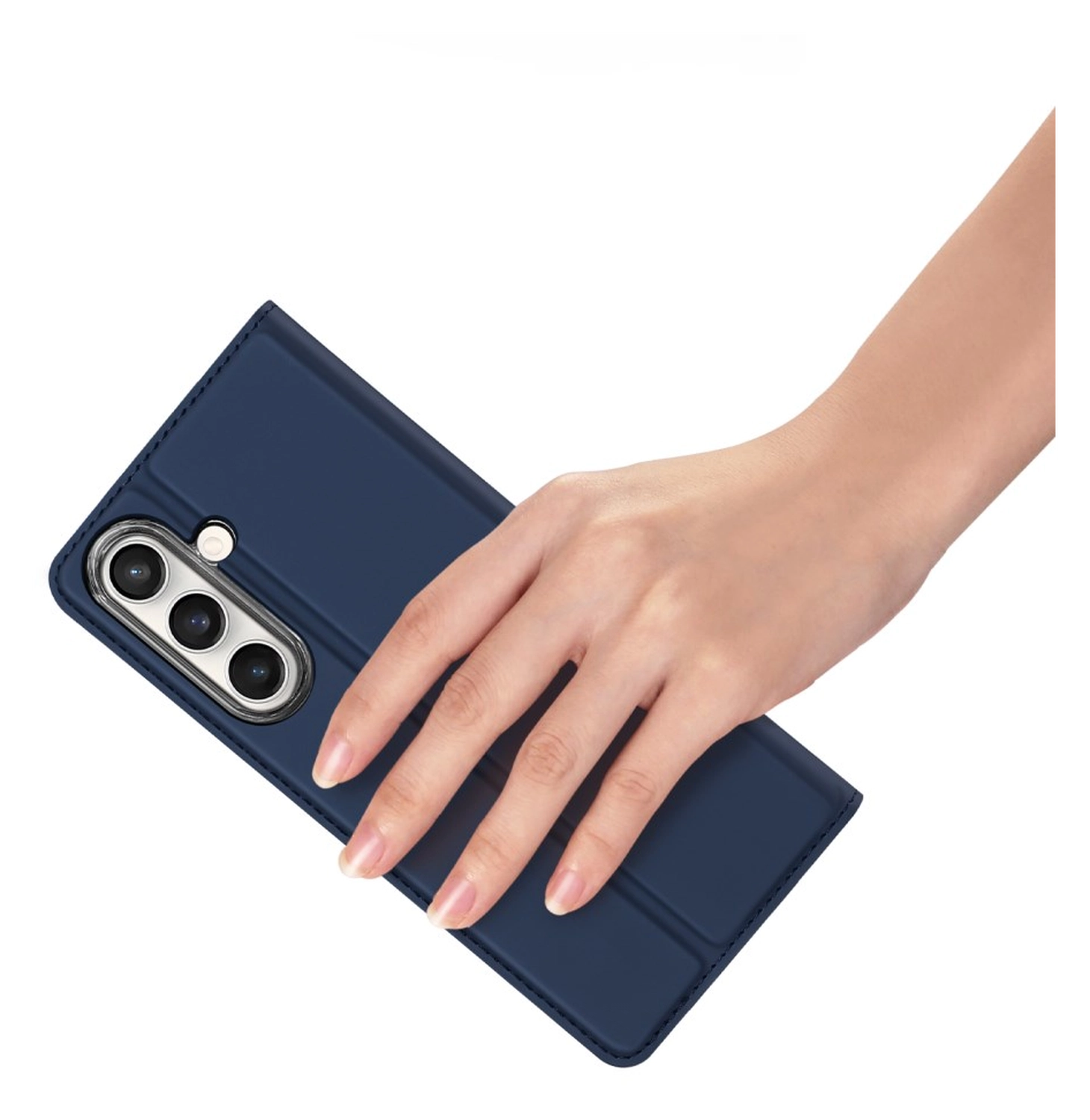 Dux Ducis Skin Pro Samsung Galaxy S25 FE Hoesje Portemonnee Book Case Blauw afbeelding 7