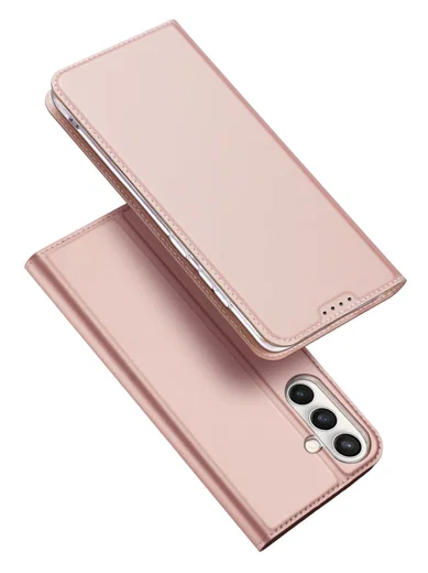 Dux Ducis Skin Pro Samsung Galaxy S25 FE Hoesje Portemonnee Book Case Roze afbeelding 4