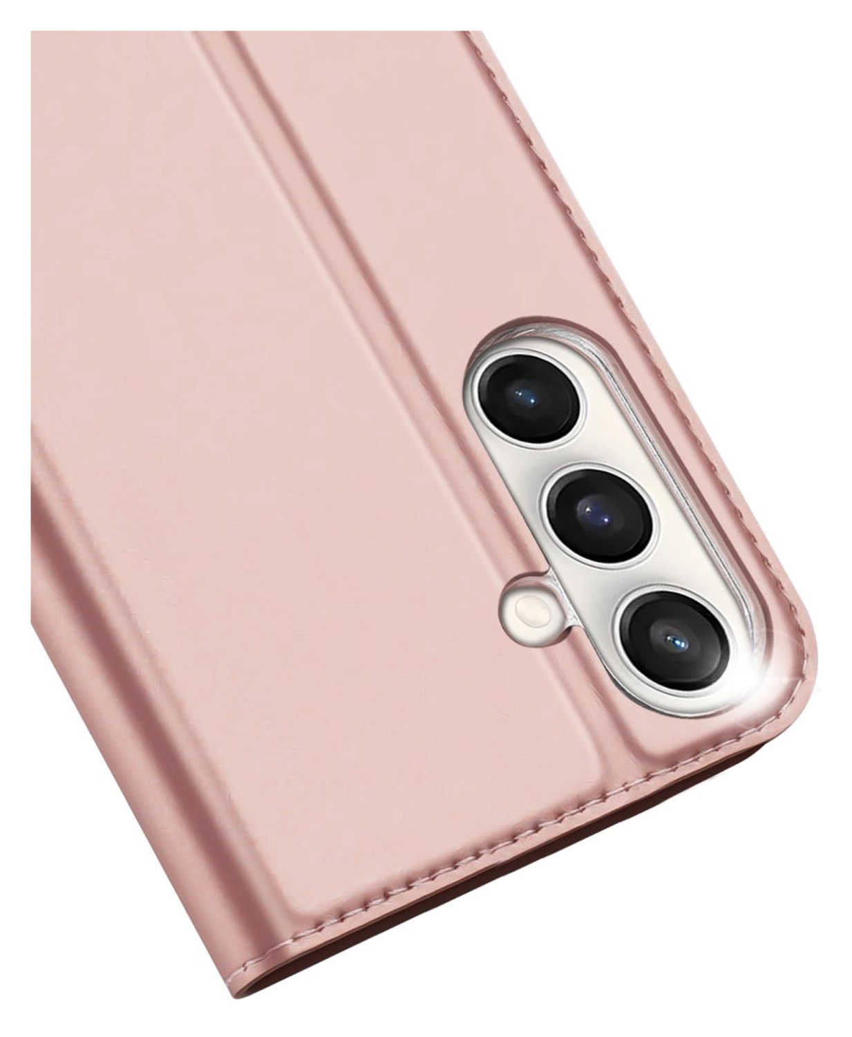 Dux Ducis Skin Pro Samsung Galaxy S25 FE Hoesje Portemonnee Book Case Roze afbeelding 5