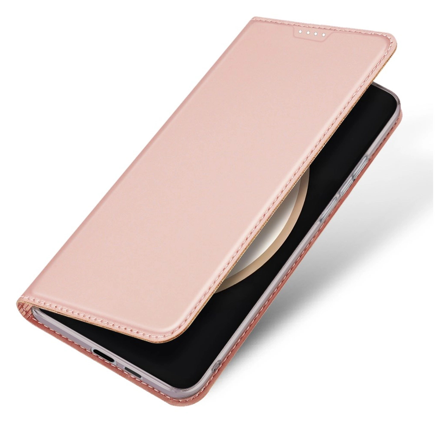Dux Ducis Skin Pro Samsung Galaxy S25 FE Hoesje Portemonnee Book Case Roze afbeelding 1
