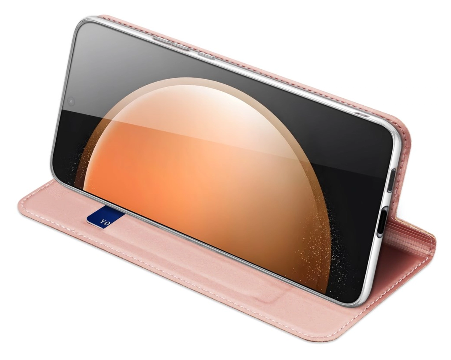 Dux Ducis Skin Pro Samsung Galaxy S25 FE Hoesje Portemonnee Book Case Roze afbeelding 6