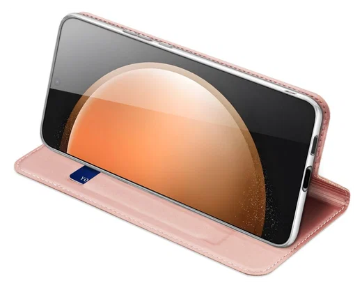 Dux Ducis Skin Pro Samsung Galaxy S25 FE Hoesje Portemonnee Book Case Roze afbeelding 6