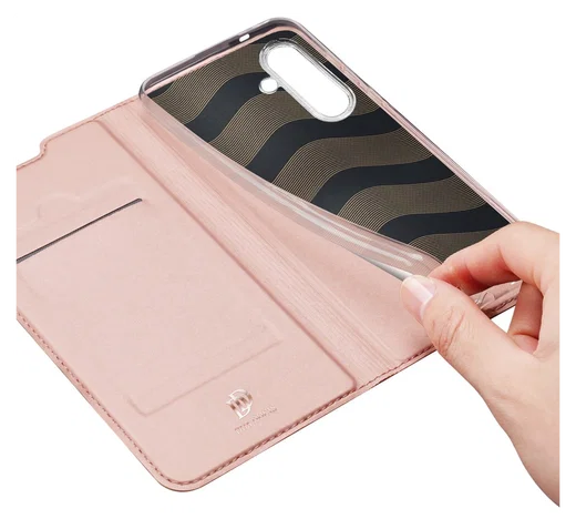 Dux Ducis Skin Pro Samsung Galaxy S25 FE Hoesje Portemonnee Book Case Roze afbeelding 8