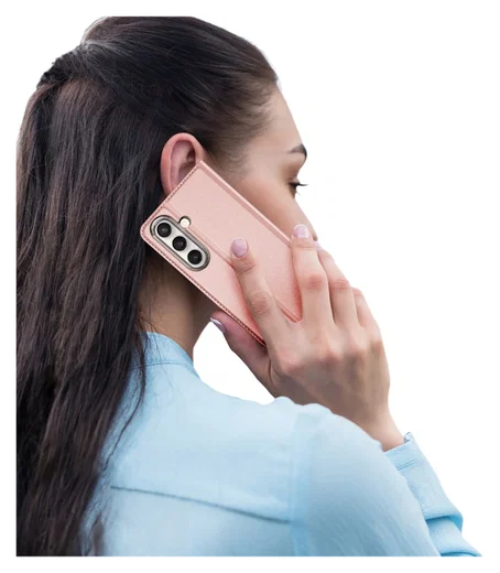 Dux Ducis Skin Pro Samsung Galaxy S25 FE Hoesje Portemonnee Book Case Roze afbeelding 9
