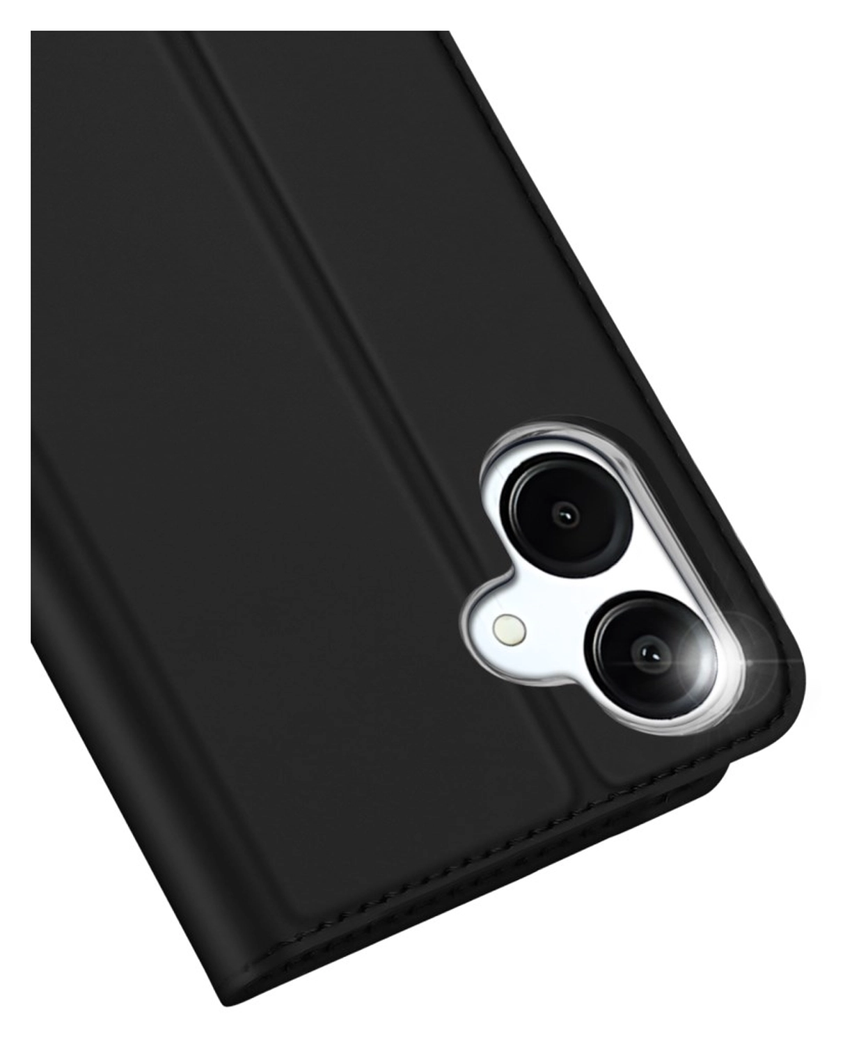 Dux Ducis Skin Pro Samsung Galaxy A07 Hoesje Portemonnee Book Case Zwart afbeelding 5