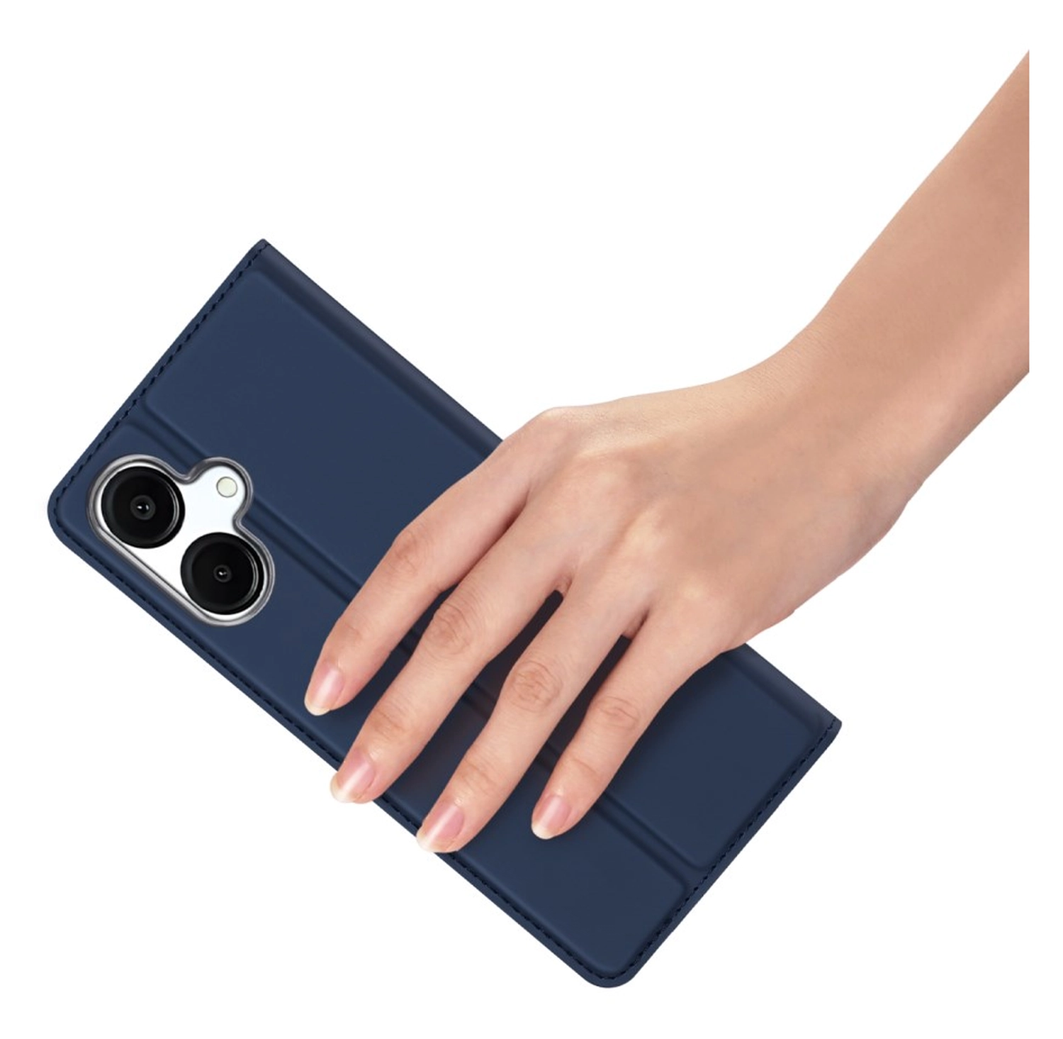 Dux Ducis Skin Pro Samsung Galaxy A07 Hoesje Portemonnee Book Case Blauw afbeelding 7
