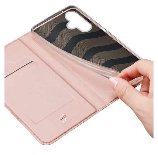 Dux Ducis Skin Pro Samsung Galaxy A07 Hoesje Portemonnee Book Case Roze afbeelding 8