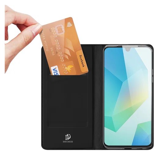 Dux Ducis Skin Pro Samsung Galaxy A17 Hoesje Portemonnee Book Case Zwart afbeelding 2