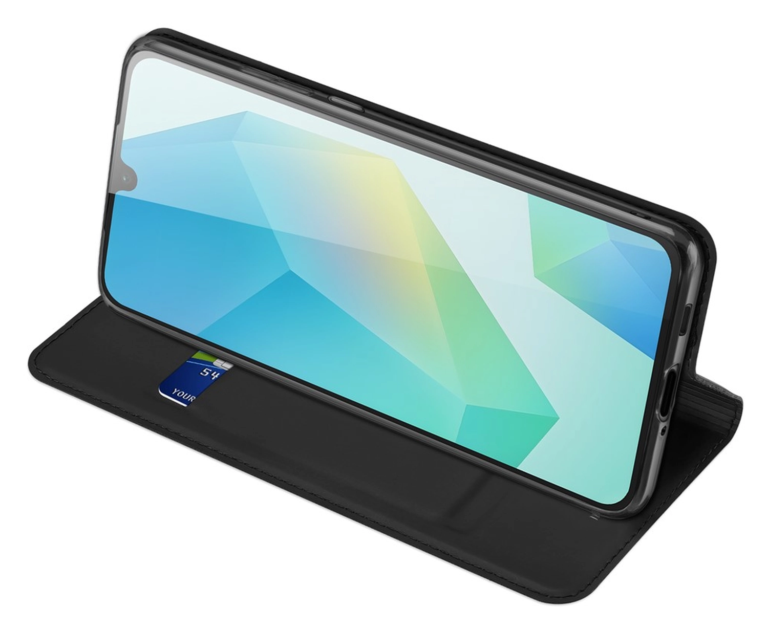 Dux Ducis Skin Pro Samsung Galaxy A17 Hoesje Portemonnee Book Case Zwart afbeelding 5