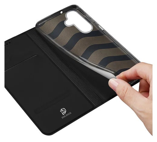 Dux Ducis Skin Pro Samsung Galaxy A17 Hoesje Portemonnee Book Case Zwart afbeelding 7
