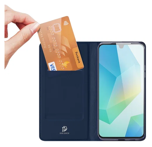 Dux Ducis Skin Pro Samsung Galaxy A17 Hoesje Portemonnee Book Case Blauw afbeelding 2