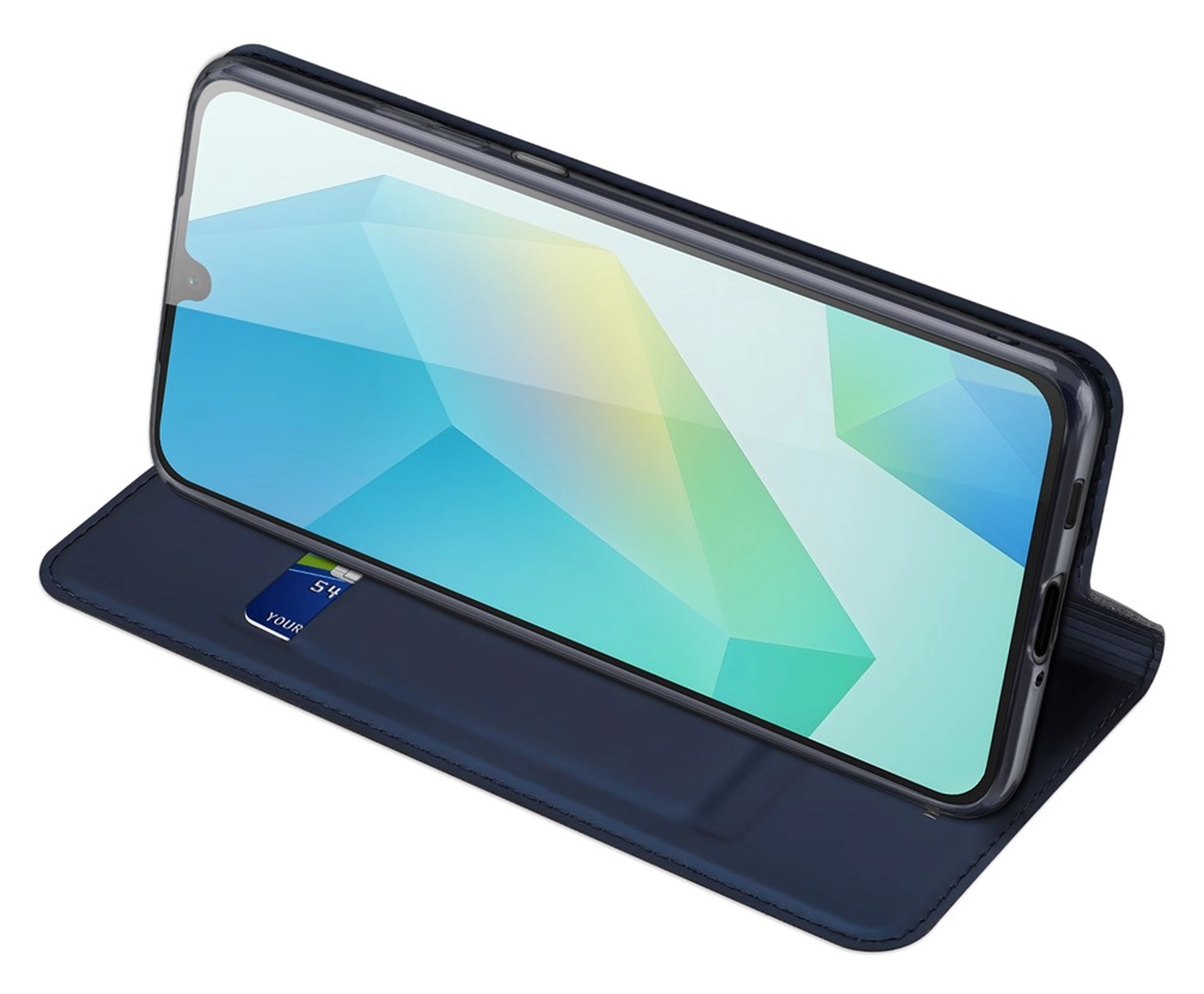 Dux Ducis Skin Pro Samsung Galaxy A17 Hoesje Portemonnee Book Case Blauw afbeelding 5