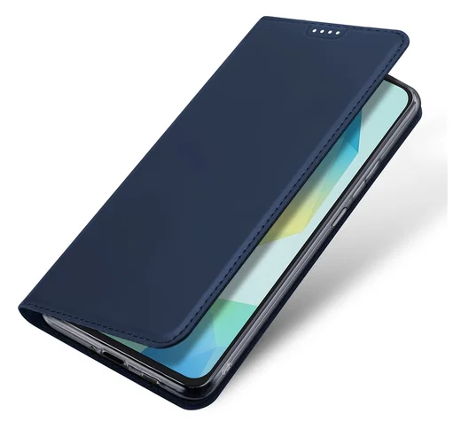 Dux Ducis Skin Pro Samsung Galaxy A17 Hoesje Portemonnee Book Case Blauw afbeelding 1