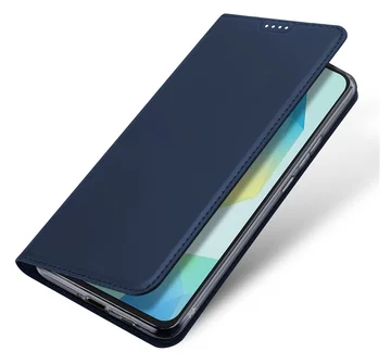 Dux Ducis Skin Pro Samsung Galaxy A17 Hoesje Portemonnee Book Case Blauw