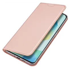 Dux Ducis Skin Pro Samsung Galaxy A17 Hoesje Portemonnee Book Case Roze afbeelding