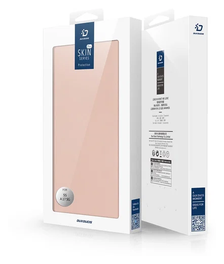 Dux Ducis Skin Pro Samsung Galaxy A17 Hoesje Portemonnee Book Case Roze afbeelding 10