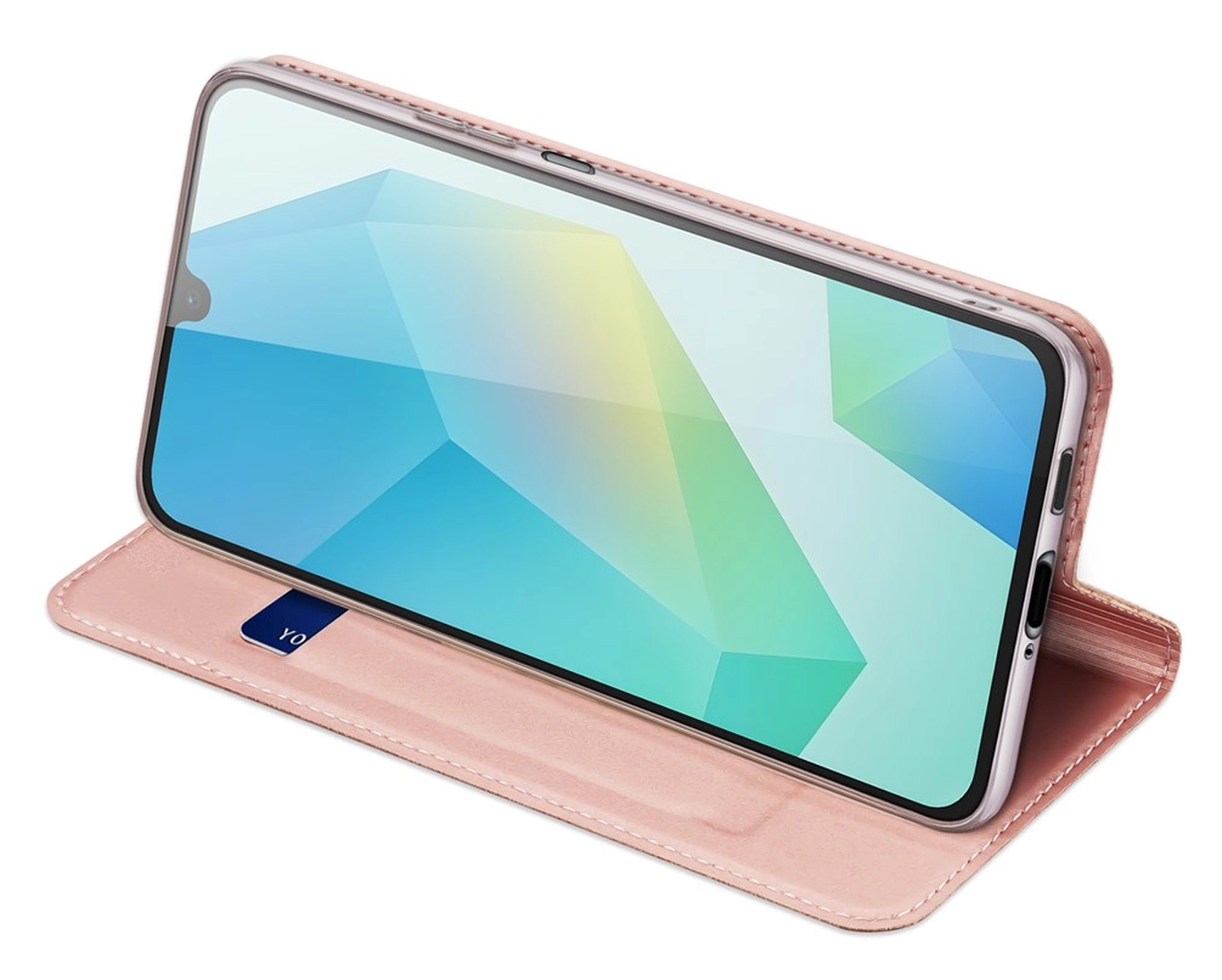 Dux Ducis Skin Pro Samsung Galaxy A17 Hoesje Portemonnee Book Case Roze afbeelding 2