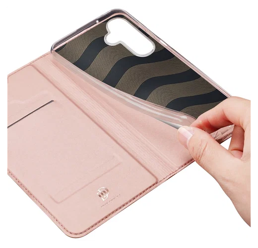 Dux Ducis Skin Pro Samsung Galaxy A17 Hoesje Portemonnee Book Case Roze afbeelding 6