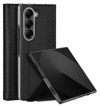 Dux Ducis Bril Samsung Galaxy Z Fold 7 Hoesje Back Cover Zwart